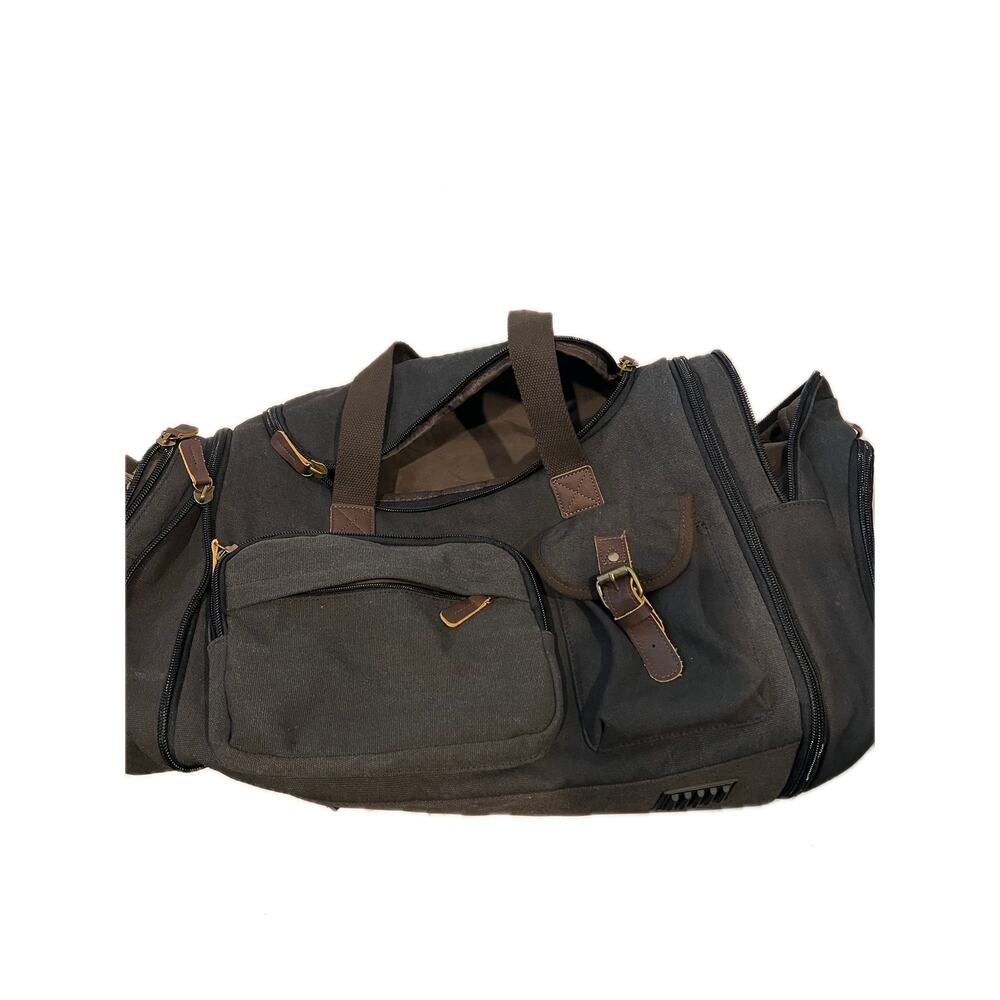 Heavy Canvas Large Duffel Bag 24"x12"x12"